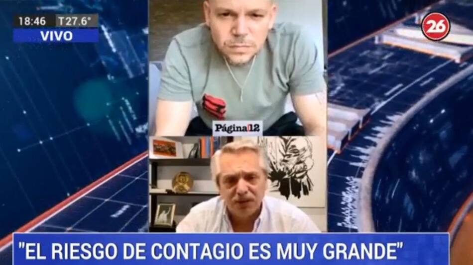 Charla en Instagram entre Alberto Fernández y René de Calle 13