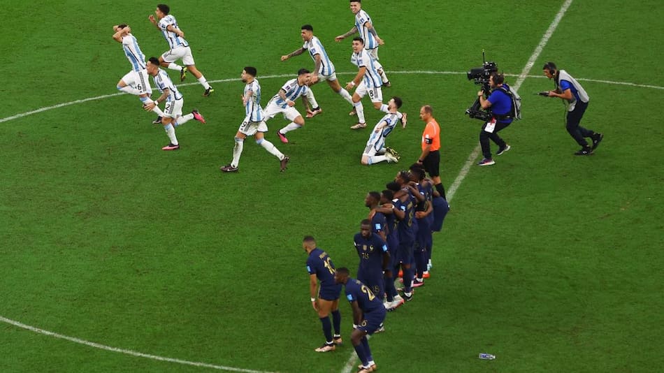 Argentina y Francia, una rivalidad incipiente. Foto: Reuters.