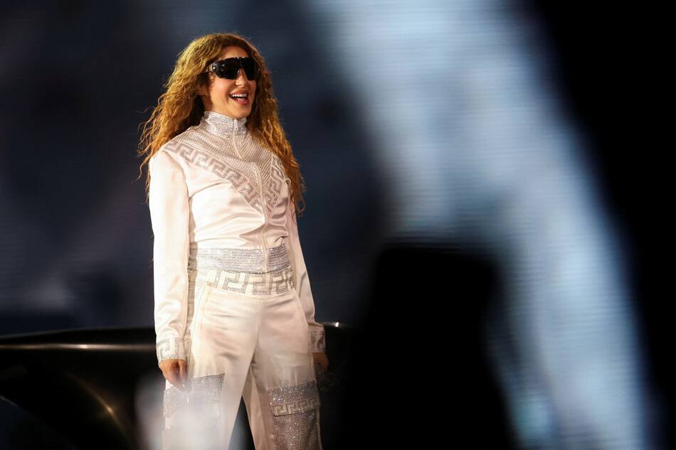 Shakira. REUTERS/Cristina Sille.