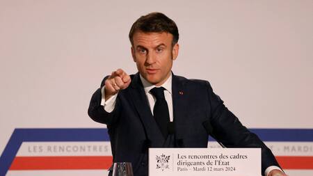 Emmanuel Macron, presidente de Francia. Foto: Reuters