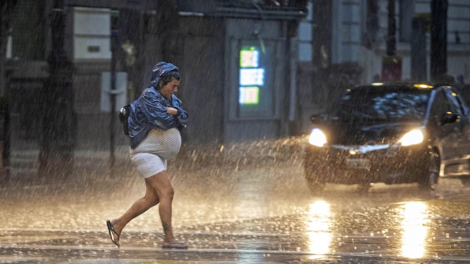 Alerta por fuertes lluvias.