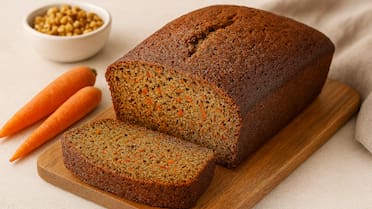 Pan fitness de zanahoria: la receta fácil y saludable para tus desayunos y meriendas