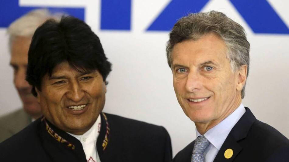 Macri - Evo Morales