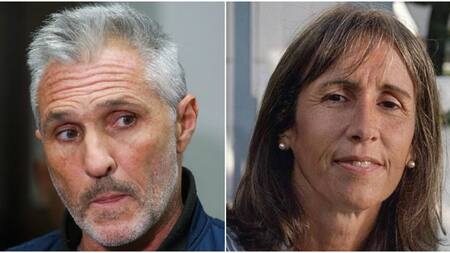 Nicolás Pachelo y María Marta. Fotos: NA.