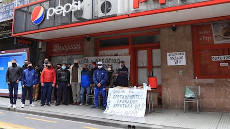 Gastronómicos en protesta, cuarentena, coronavirus, NA