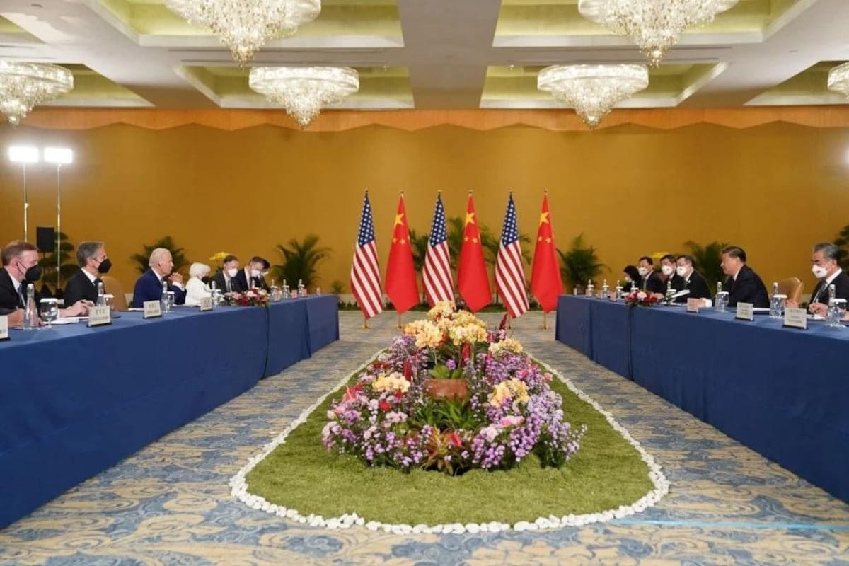 Xi Jinping y Joe Biden, G20, NA