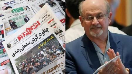 Medios iraníes sobre el ataque a Salman Rushdie. Foto: NA.