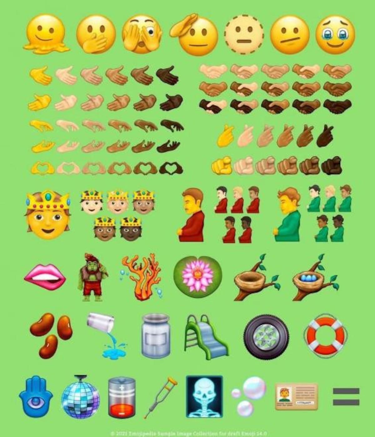 Nuevos emojis para el 2022