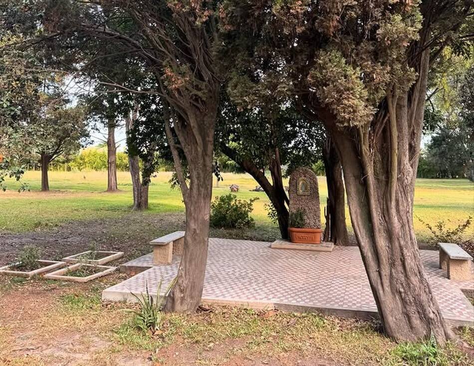 La quinta familiar donde descansan los restos de Juan María Traverso. Foto: Instagram @paulatraversook