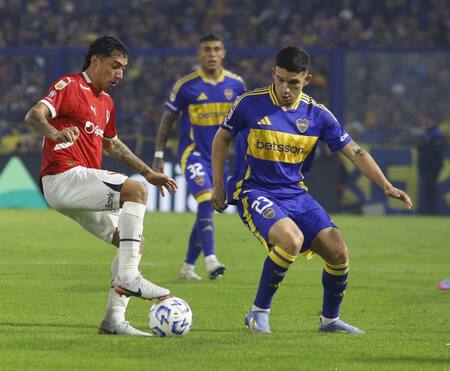 Boca enfrentó a Independiente. Foto: NA/Damián Dopacio.
