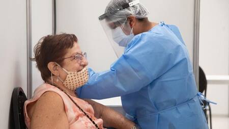 Coronavirus en Argentina, vacunación. Foto: NA.