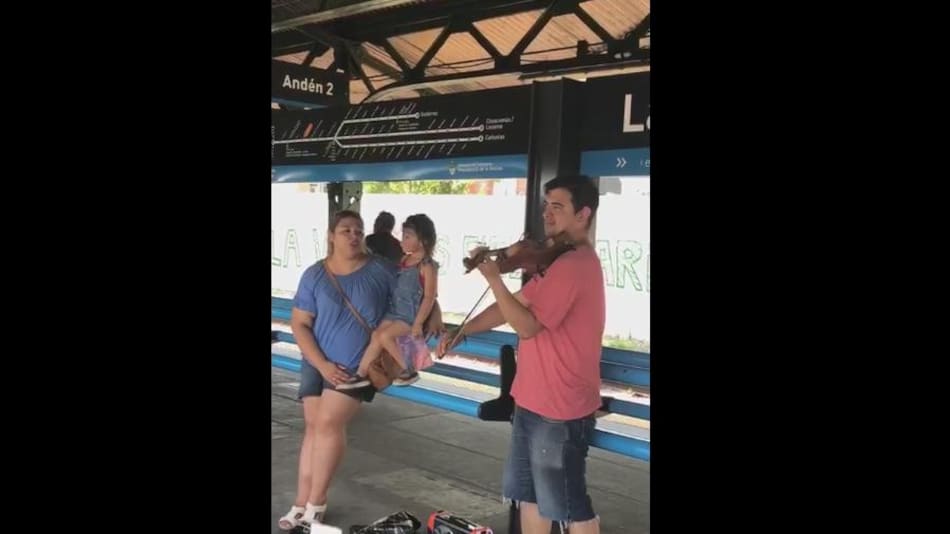 Video viral - pareja concertista