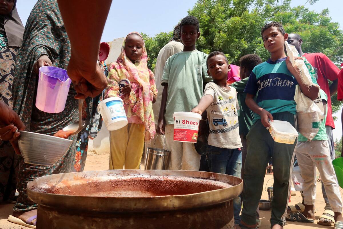Refugiados sudaneses. Foto: Reuters.