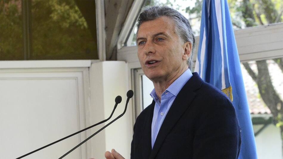Mauricio Macri en Olivos (NA)