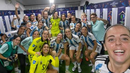 Selección de fútbol femenino. Foto: NA.