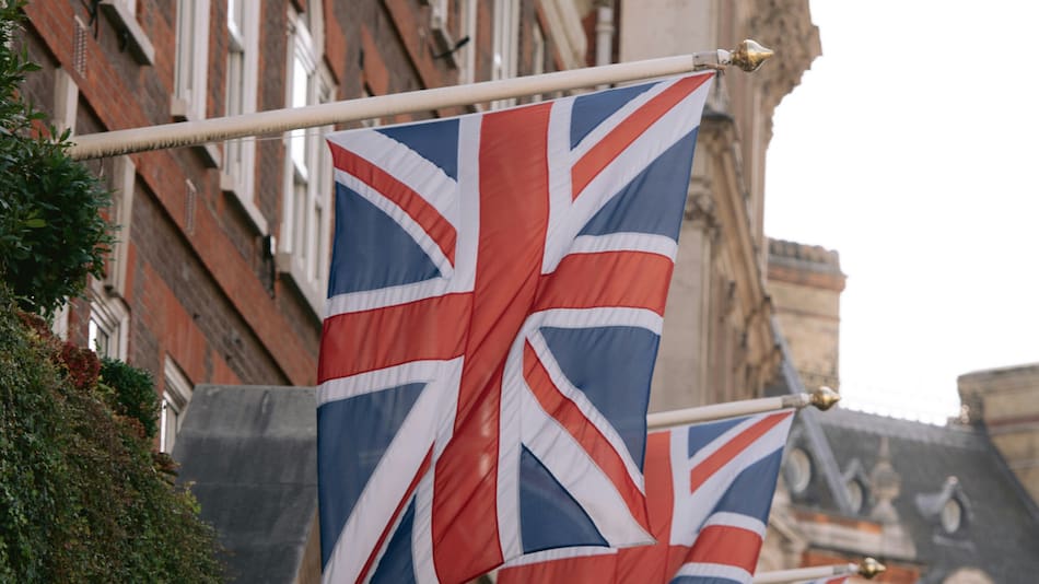 Bandera Reino Unido. Foto: Unsplash.