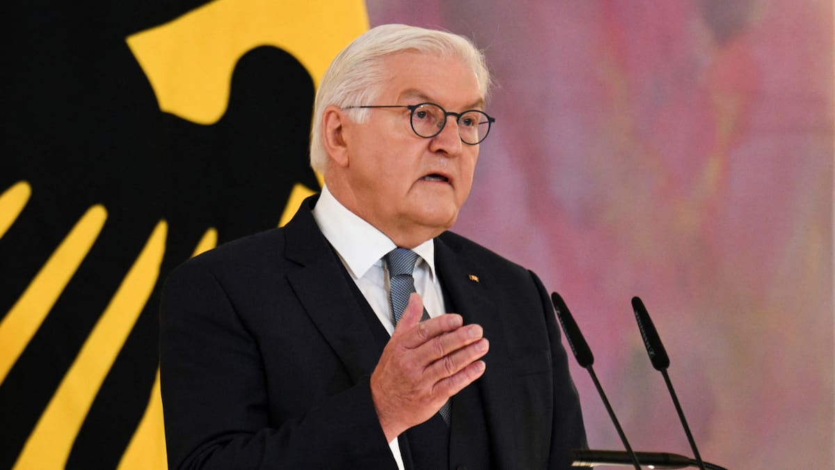 Frank-Walter Steinmeier, presidente de Alemania. Foto: Reuters