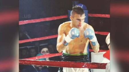 Hugo Santillán, boxeador fallecido tras desvanecerse en el ring