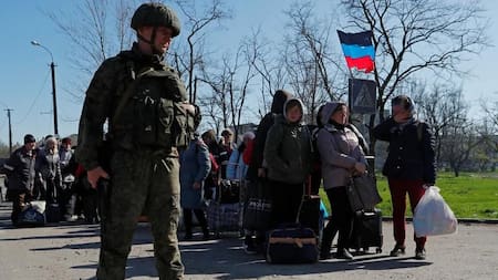 Guerra en Ucrania. Foto: REUTERS
