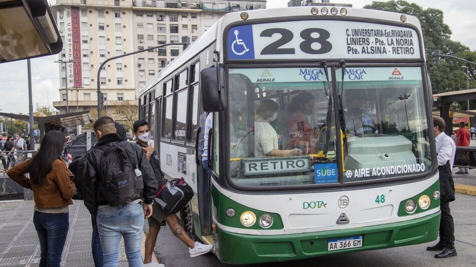 Transporte público, colectivo, NA