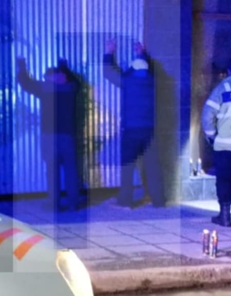 Peter Lanzini fue detenido en Ushuaia. Foto: x @AngeldebritoOk.