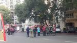 Ocho intoxicados con monóxido de carbono en un incendio en el barrio porteño de Palermo