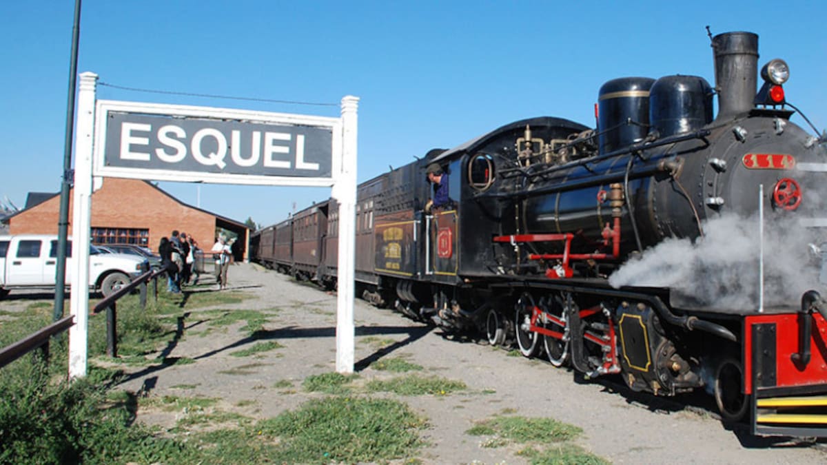 Tren La Trochita. Foto: Municipalidad de Esquel.