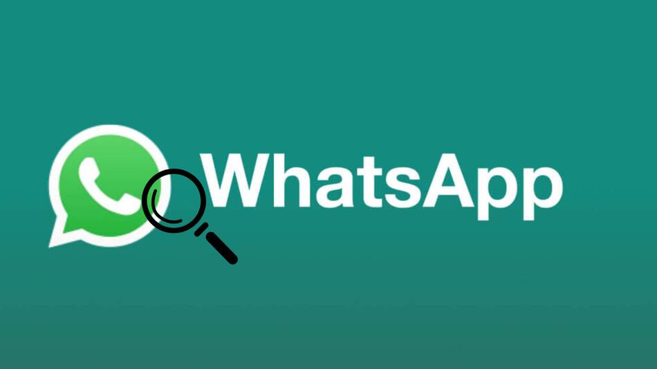 La opción "lupa escondida" de WhatsApp.