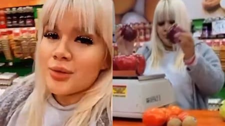 More Rial mostró donde se desempeña actualmente. Fotos: captura.