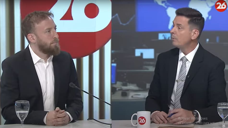 Federico Otermín, intendente de Lomas de Zamora, en Canal 26