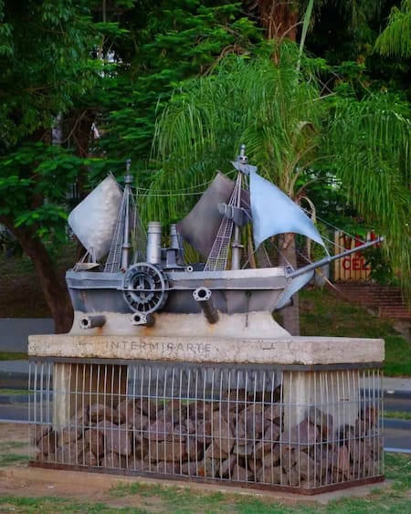 Bella Vista, una ciudad histórica de Corrientes. Foto: Instagram @turismobellavistactes