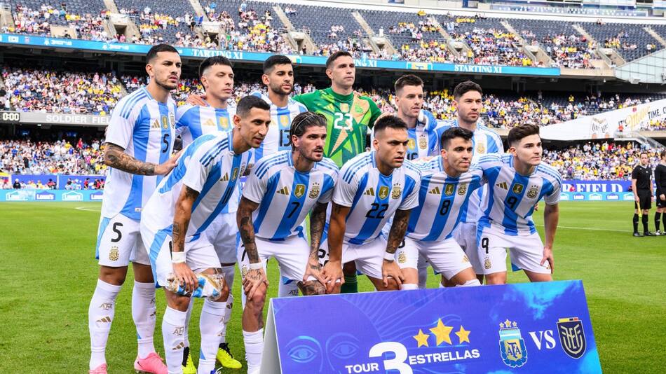 Selección Argentina. Foto: Reuters.