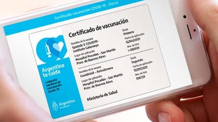 Pase sanitario, coronavirus