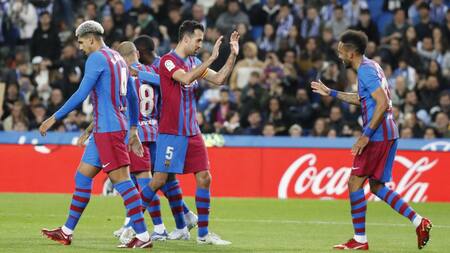 Liga Santander, Real Sociedad vs. Barcelona, AGENCIA EFE