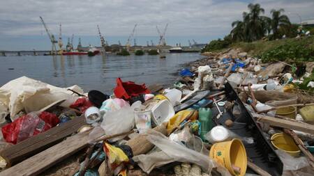 Contaminación por plásticos. Foto: Noticias Ambientales