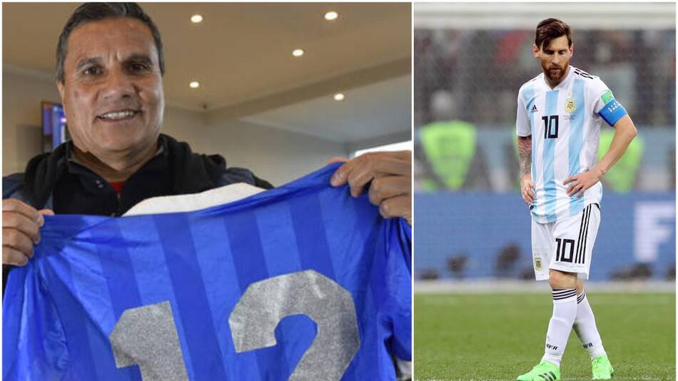 Héctor Enrique - Críticas a Messi