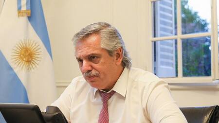 Alberto Fernández, presidente de Argentina. NA.