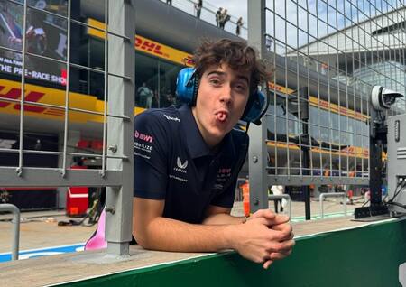 Franco Colapinto, piloto de reserva de Alpine. Foto: Instagram @francolapinto