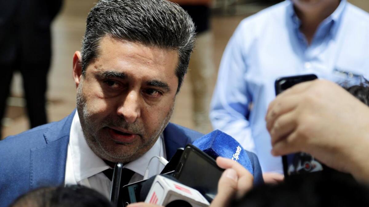 Daniel Angelici, reunión con Conmebol en Paraguay, Superfinal de Copa Libertadores, Reuters
