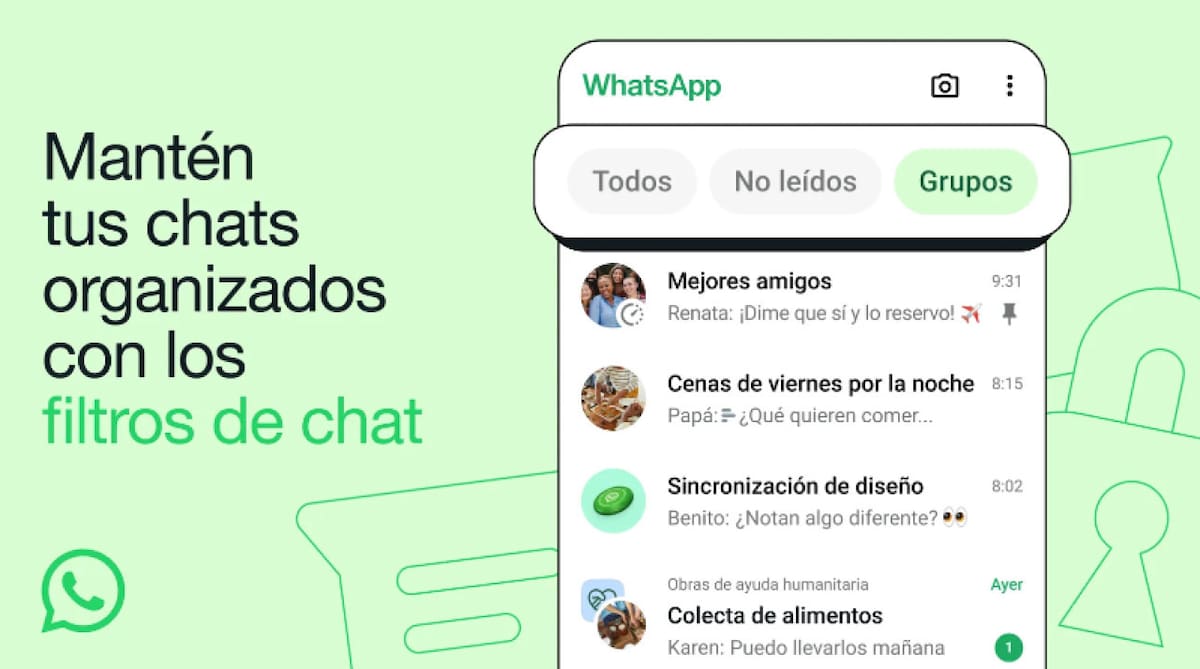 La nueva actualización. Foto: Whatsapp