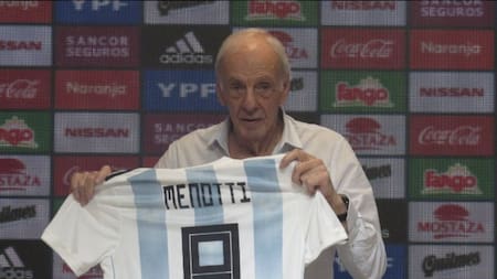 César Luis Menotti. Foto: NA.