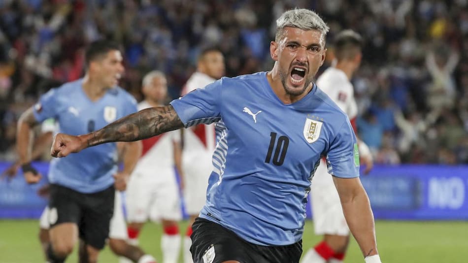 Uruguay vs Perú, Eliminatorias, foto NA
