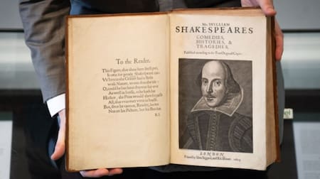 Obra de William Shakespeare. Foto: NA