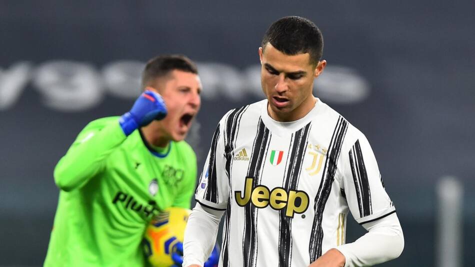 Penal fallado por Cristiano Ronaldo en la Juventus ante Atalanta, REUTERS