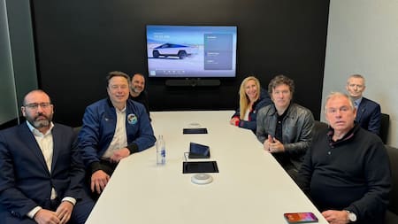 En planta de Tesla, en Texas, Estados Unidos