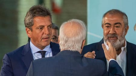 Sergio Massa y Héctor Daer, NA