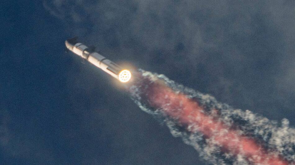 Lanzamiento del Starship. Foto: Reuters