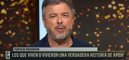 Donato de Santis en "PH, Podemos Hablar". Foto: captura Telefe.
