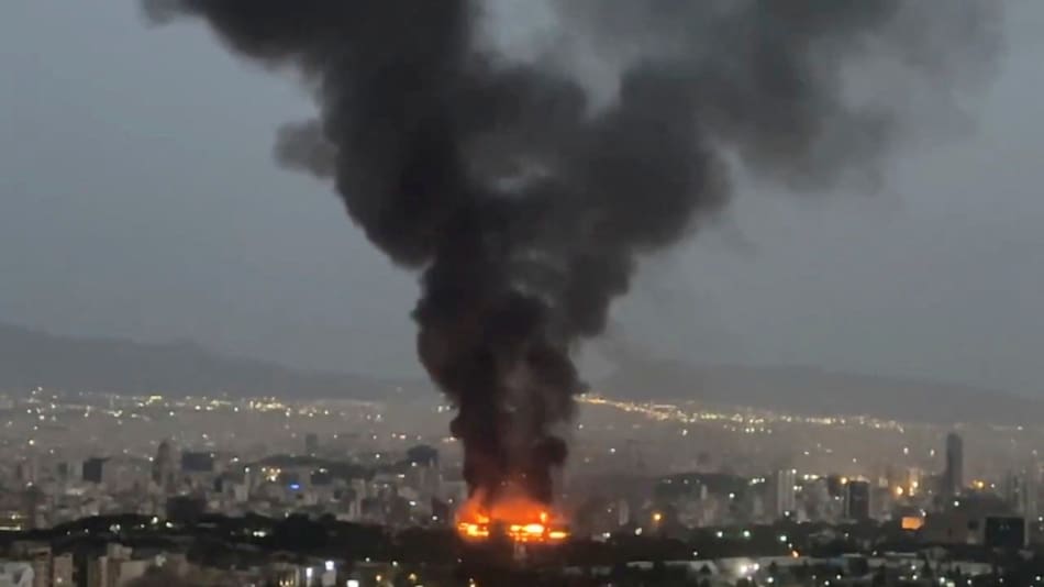 Ataques de Israel a Irán. Foto: Reuters.