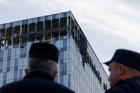 Ataque con drones en la guerra entre Rusia y Ucrania. Foto: Reuters.